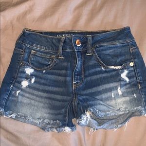American Eagle Jean Shorts Size 2